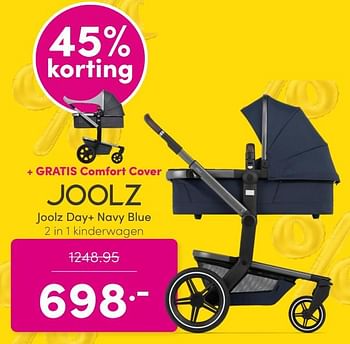 Promotions Joolz day+ navy blue 2 in 1 kinderwagen - Joolz - Valide de 30/04/2024 à 06/05/2024 chez Baby & Tiener Megastore