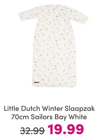 Little dutch winter slaapzak sailors bay white-Little Dutch