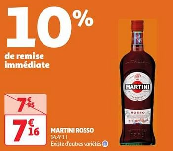 Promotions Martini rosso - Martini - Valide de 30/04/2024 à 06/05/2024 chez Auchan Ronq