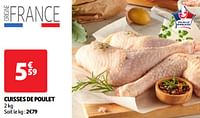 Promotions Cuisses de poulet - Produit Maison - Auchan Ronq - Valide de 30/04/2024 à 06/05/2024 chez Auchan Ronq