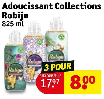 Promotions Adoucissant collections robijn - Robijn - Valide de 30/04/2024 à 12/05/2024 chez Kruidvat