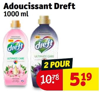 Promoties Adoucissant dreft - Dreft - Geldig van 30/04/2024 tot 12/05/2024 bij Kruidvat