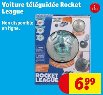 Promoties Voiture téléguidée rocket league - Huismerk - Kruidvat - Geldig van 30/04/2024 tot 12/05/2024 bij Kruidvat