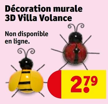Promoties Décoration murale 3d villa volance - Villa Volance - Geldig van 30/04/2024 tot 12/05/2024 bij Kruidvat