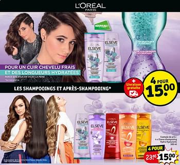Promotions Elseve shampooing hydra hyaluronic - L'Oreal Paris - Valide de 30/04/2024 à 12/05/2024 chez Kruidvat