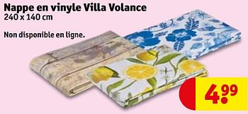 Promoties Nappe en vinyle villa volance - Villa Volance - Geldig van 30/04/2024 tot 12/05/2024 bij Kruidvat