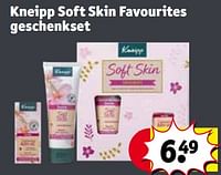 Promoties Kneipp soft skin favourites geschenkset - Kneipp - Geldig van 30/04/2024 tot 12/05/2024 bij Kruidvat