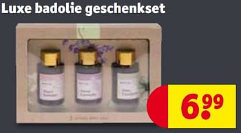Promoties Luxe badolie geschenkset - Huismerk - Kruidvat - Geldig van 30/04/2024 tot 12/05/2024 bij Kruidvat