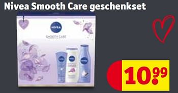 Promoties Nivea smooth care geschenkset - Nivea - Geldig van 30/04/2024 tot 12/05/2024 bij Kruidvat