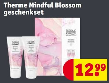 Promotions Therme mindful blossom geschenkset - Therme - Valide de 30/04/2024 à 12/05/2024 chez Kruidvat