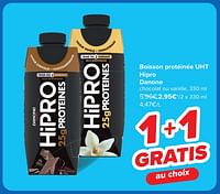 Promotions Boisson protéinée uht hipro danone - Danone - Valide de 30/04/2024 à 13/05/2024 chez Carrefour