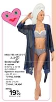 Promotions Soutien-gorge à coques - Brigitte Bardot - Valide de 30/04/2024 à 13/05/2024 chez Carrefour