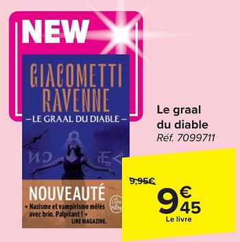 Promotions Le graal du diable - Produit maison - Carrefour  - Valide de 30/04/2024 à 13/05/2024 chez Carrefour