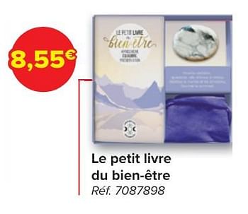 Promoties Le petit livre du bien-être - Huismerk - Carrefour  - Geldig van 30/04/2024 tot 13/05/2024 bij Carrefour