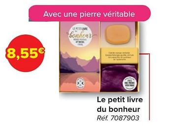 Promoties Le petit livre du bonheur - Huismerk - Carrefour  - Geldig van 30/04/2024 tot 13/05/2024 bij Carrefour