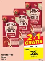 Promotions Tomato frito heinz - Heinz - Valide de 30/04/2024 à 13/05/2024 chez Carrefour