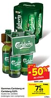Promotions Bière 5% carlsberg - Carlsberg Luxe - Valide de 30/04/2024 à 13/05/2024 chez Carrefour