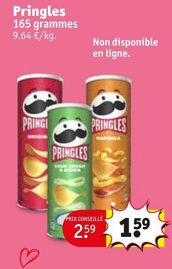 Promotions Pringles - Pringles - Valide de 30/04/2024 à 12/05/2024 chez Kruidvat