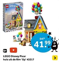 Lego disney pixar huis uit de film up 43217-Lego