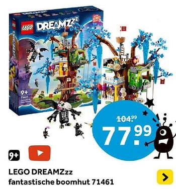 Promoties Lego dreamzzz fantastische boomhut 71461 - Lego - Geldig van 01/05/2024 tot 19/05/2024 bij Intertoys
