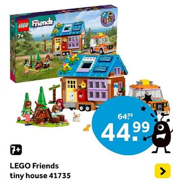 Promotions Lego friends tiny house 41735 - Lego - Valide de 01/05/2024 à 19/05/2024 chez Intertoys