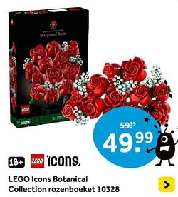 Lego icons botanical collection rozenboeket 10328