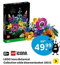 Lego icons botanical collection wilde bloemenboeket 10313-Lego