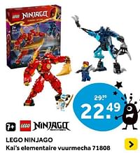 Lego ninjago kai`s elementaire vuurmecha 71808-Lego