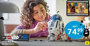 Promoties Lego star wars r2 d2 75379 - Lego - Geldig van 01/05/2024 tot 19/05/2024 bij Intertoys