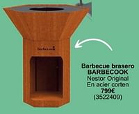Promotions Barbecue brasero barbecook - Barbecook - Valide de 01/05/2024 à 31/05/2024 chez Cora