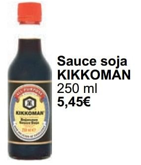 Promoties Sauce soja kikkoman - Kikkoman - Geldig van 01/05/2024 tot 31/05/2024 bij Cora