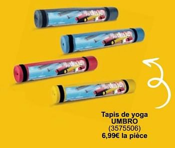 Promoties Tapis de yoga umbro - Umbro - Geldig van 01/05/2024 tot 31/05/2024 bij Cora