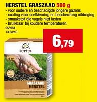 Promoties Herstel graszaad - Fortus - Geldig van 01/05/2024 tot 21/05/2024 bij Hubo