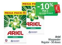 Promoties Ariel waspoeder regular - Ariel - Geldig van 01/05/2024 tot 31/05/2024 bij Intermarche