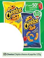 Promoties Cheetos chipito cheese of paprika - Cheetos  - Geldig van 01/05/2024 tot 31/05/2024 bij Intermarche