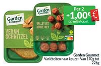 Promoties Garden gourmet variëteiten naar keuze - Garden Gourmet - Geldig van 01/05/2024 tot 31/05/2024 bij Intermarche