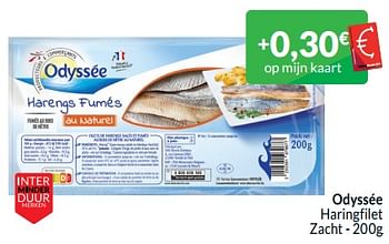 Promotions Odyssée haringfilet zacht - Odyssee - Valide de 01/05/2024 à 31/05/2024 chez Intermarche