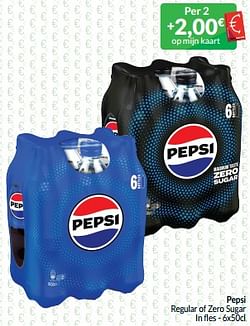 Pepsi regular of zero sugar