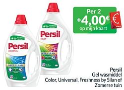 Persil gel wasmiddel color, universal, freshness by silan of zomerse tuin