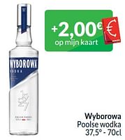 Promoties Wyborowa poolse wodka - Wyborowa - Geldig van 01/05/2024 tot 31/05/2024 bij Intermarche