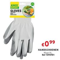 Promoties Handschoenen - Kinzo - Geldig van 02/05/2024 tot 06/05/2024 bij Trafic