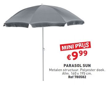 Promoties Parasol sun - Huismerk - Trafic  - Geldig van 02/05/2024 tot 06/05/2024 bij Trafic