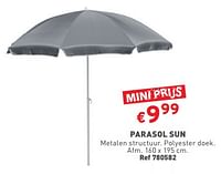 Parasol sun-Huismerk - Trafic 