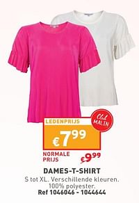 Dames-t-shirt-Huismerk - Trafic 