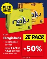 Promoties Energiedrank - Nalu - Geldig van 08/05/2024 tot 14/05/2024 bij Lidl