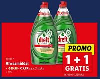 Promoties Afwasmiddel - Dreft - Geldig van 08/05/2024 tot 14/05/2024 bij Lidl