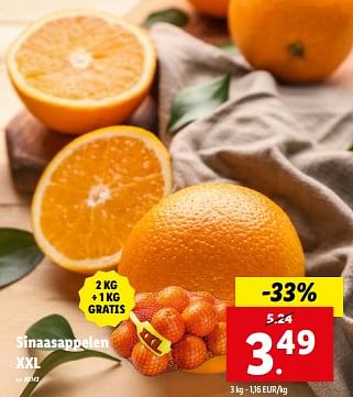 Promoties Sinaasappelen xxl - Huismerk - Lidl - Geldig van 08/05/2024 tot 14/05/2024 bij Lidl