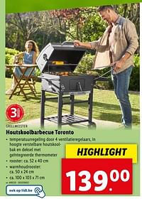Houtskoolbarbecue toronto-Grill Meister