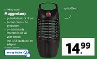 Promoties Muggenlamp - Livarno - Geldig van 08/05/2024 tot 14/05/2024 bij Lidl