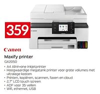 Canon maxify printer gx2050-Canon